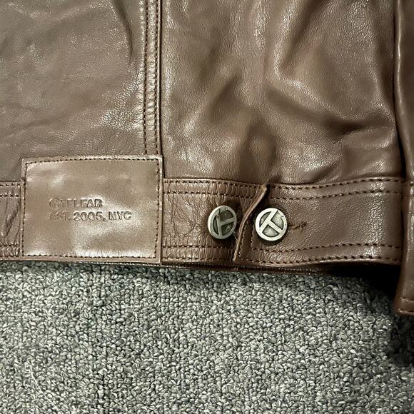 TelfarxWilson’s Leather Size XL Sold-out Limited Stock Chocolate Leather Jacket - Picture 13 of 16